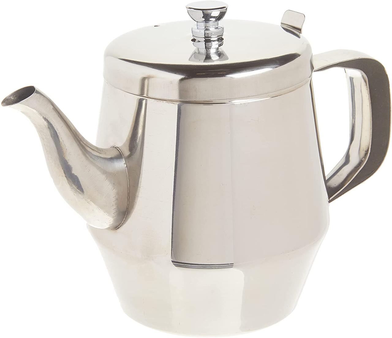 6346753116_chajnik-winco-gooseneck Чайник Winco Gooseneck USA, 0.95 Л, нержавеющая сталь, средний размер — изображение 1
