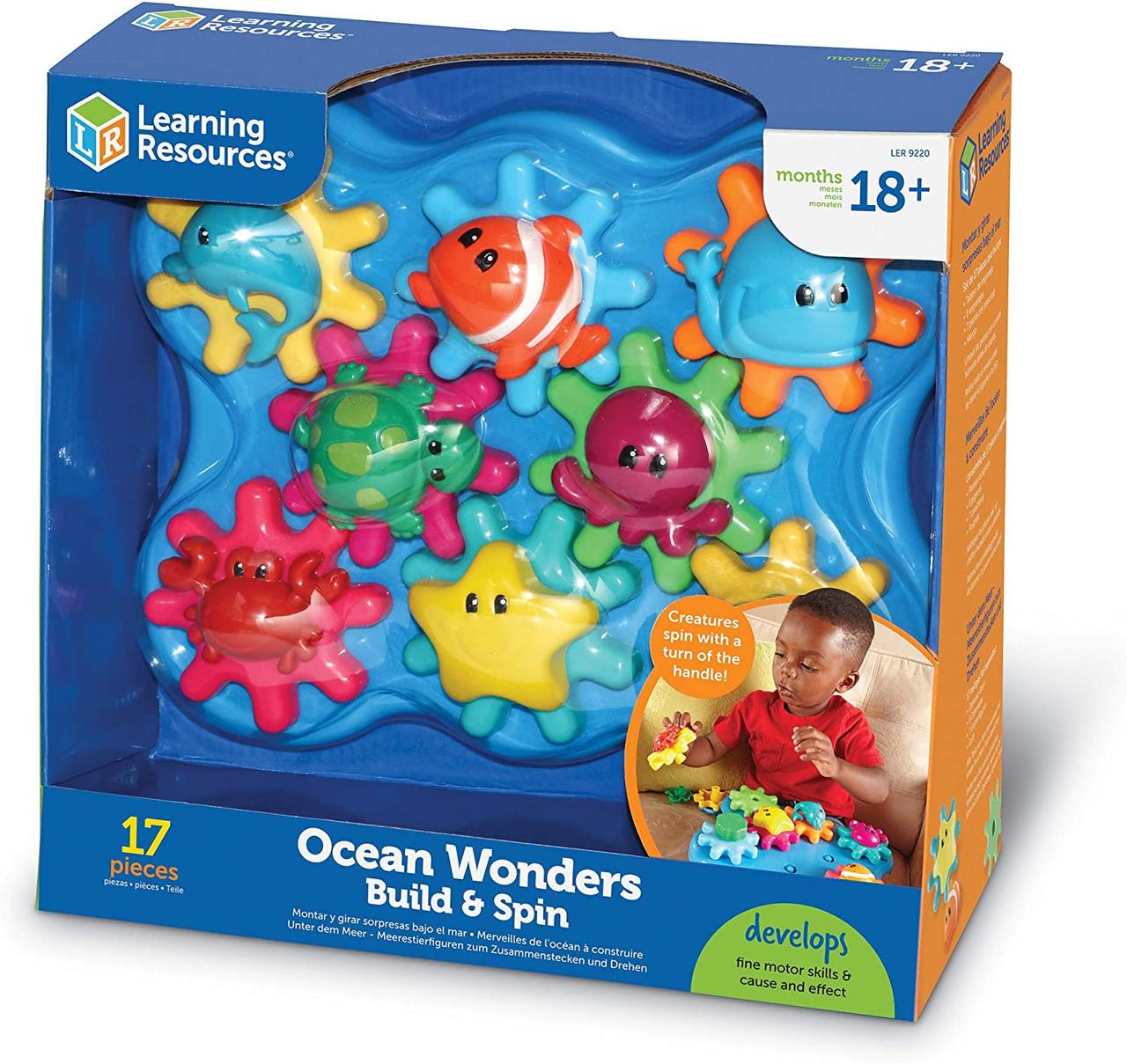 Развивающие игрушки - Учебные ресурсы Ocean - Набор игрушек 17 предметов, возраст от 18 месяцев — изображение 6