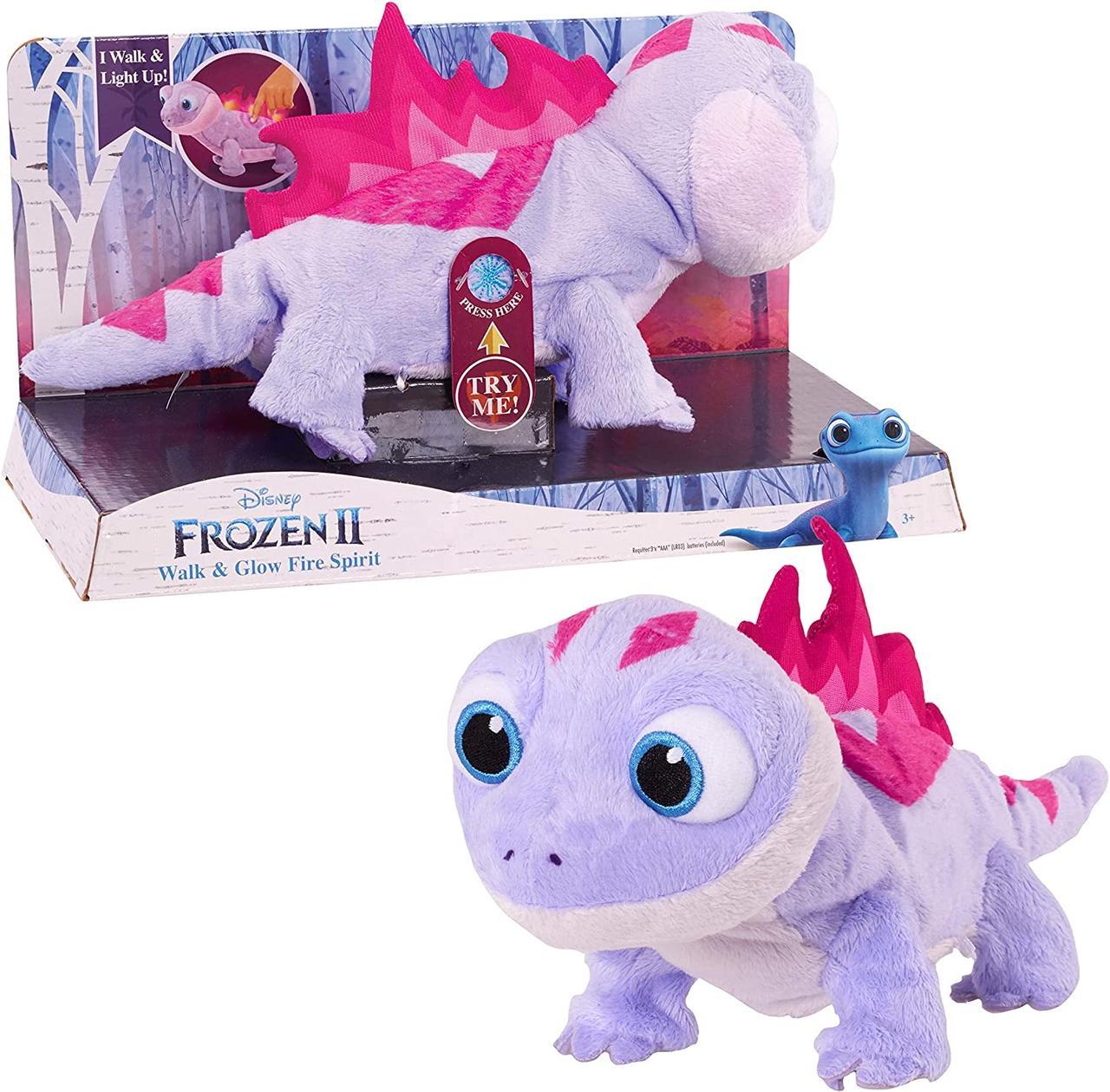 Саламандра Бруни, с подсветкой и звуками  Disney Frozen 2 Walk & Glow — изображение 1