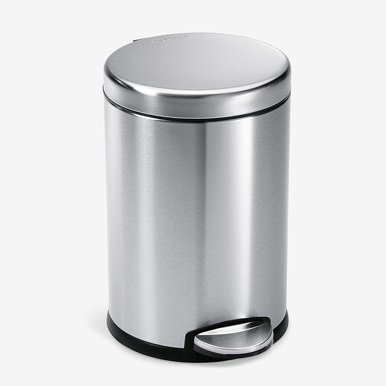Мусорный бак Simplehuman 4.5 л для ванной комнаты и офиса — изображение 1
