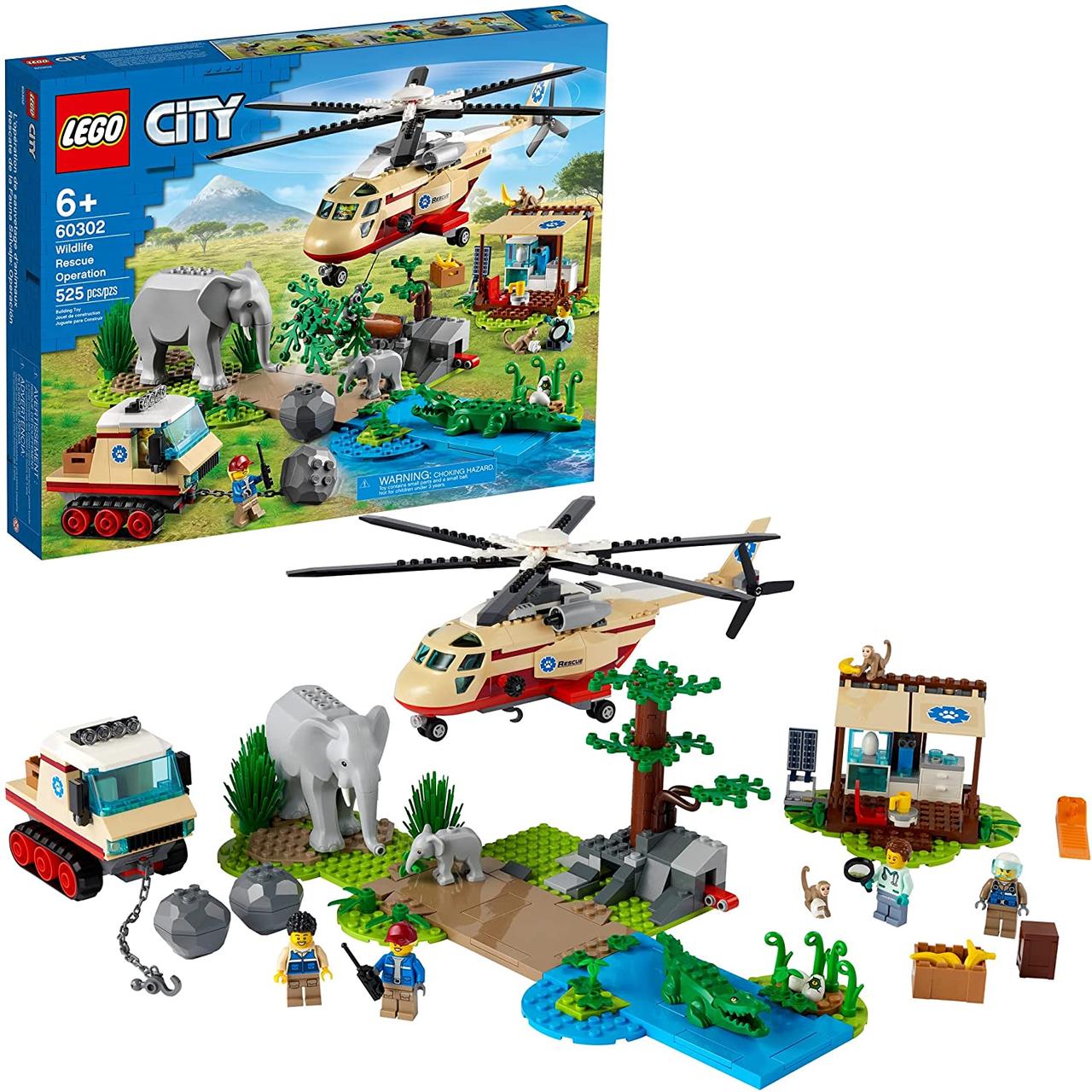 LEGO - Городская операция по спасению дикой природы 60302 Строительный набор; творческая игрушка — изображение 1