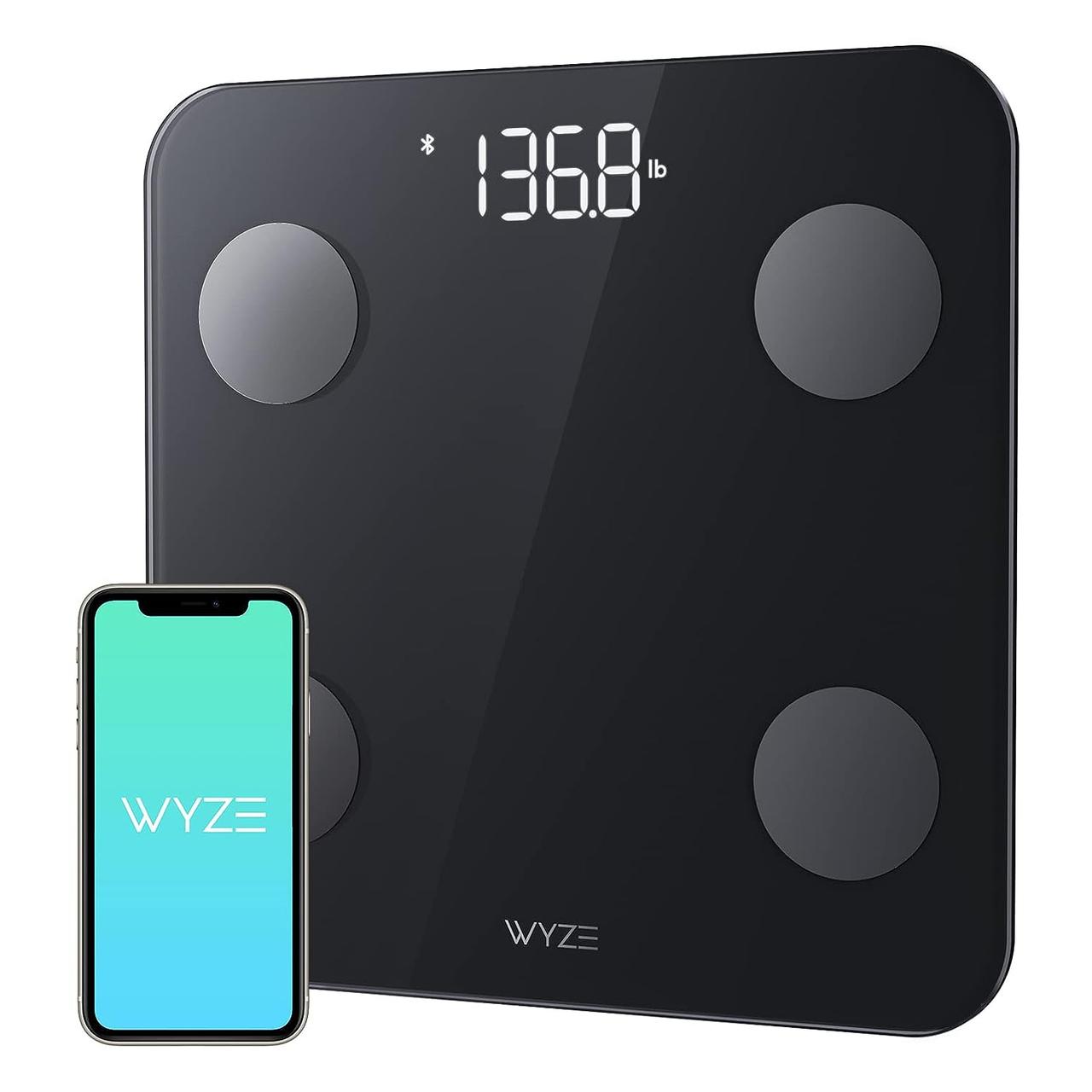 Цифровые весы Wyze Smart для измерения жира, ИМТ и мышц, потери веса — изображение 1