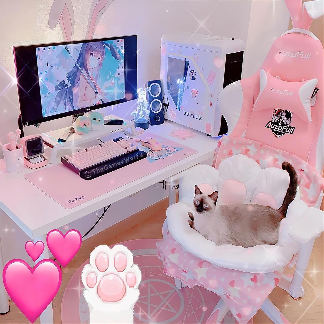 Подушка для стула Kawaii, Подушка кошачья лапа — изображение 4