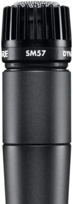 Профессиональный студийный микрофон Shure SM57 Pro XLR, микрофон для выступлений и записи — изображение 2