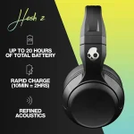 Беспроводные полноразмерные наушники Skullcandy Hesh 2 — черные — изображение 3