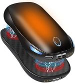 Магнитная портативная грелка для рук, Power bank 10000 mah, Блок питания и грелка для рук 2 штуки