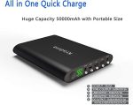 Power Bank 50000 мАч Портативное зарядное устройство для ноутбука 5/9/12/16/19/20 В с портом QC3.0 USB-A — изображение 2
