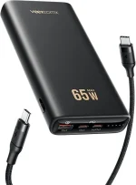 Power Bank для ноутбука, портативное зарядное устройство на 20000 мАч, 65 Вт, PD 3.0 и QC 3.0, быстрая зарядка