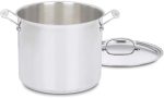 Кастрюля цилиндрическая с крышкой Cuisinart 11л