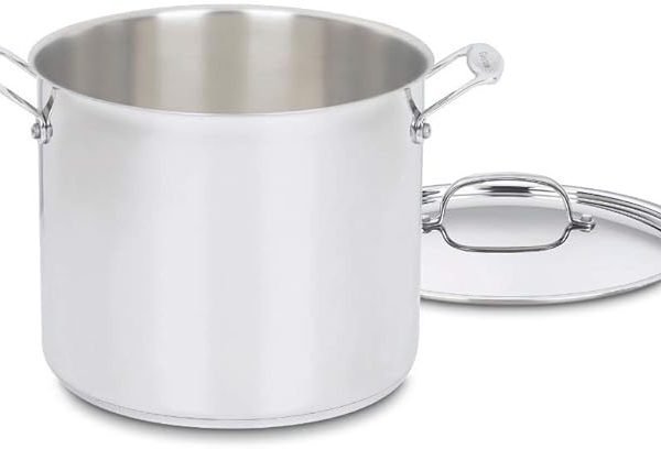 Кастрюля цилиндрическая с крышкой Cuisinart 11л