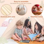 Палатка-вигвам для детей Tiny, детская палатка для дома — изображение 5