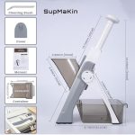 Овощерезка-шинковка SUPMAKIN, 5 в 1 овощерезка для картофеля фри — изображение 2