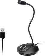 USB-микрофон JOUNIVO, микрофон для Windows и MacOS с шумоподавлением