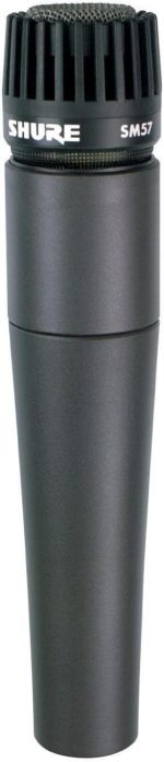 Профессиональный студийный микрофон Shure SM57 Pro XLR, микрофон для выступлений и записи — изображение 3