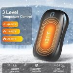 Магнитная портативная грелка для рук, Power bank 10000 mah, Блок питания и грелка для рук 2 штуки — изображение 3
