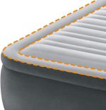Кровать Intex с надувным матрасом и встроенным электрическим насосом — изображение 8