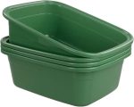 Таз прямоугольный 16 литров пластиковая раковина для посуды (3 шт уки)