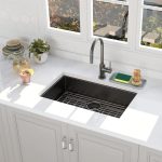 Поднос-органайзер для раковины, силиконовый держатель для мыла Sponge Caddy для дозатора, бутылки (2 штуки) — изображение 6