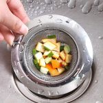 Фильтр для кухонной раковины, противозасоряющийся сливной уловитель для кухонной мойки (2 шт.) — изображение 4