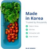 Дуршлаг корзина над раковиной для приготовленных макарон — изображение 3