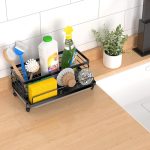 Подставка для раковины с поддоном для сбора капель, для хранения кухонных принадлежностей — изображение 7