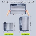 Сушилка для посуды над раковиной складная и регулируемая  для кухонной мойки с держателем для посуды — изображение 2