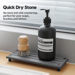 Мыльница, столешница в ванной комнате Instant Dry Sink Caddy, быстросохнущий поднос — изображение 2