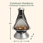 Печь-камин газовый Cuisinart, обогреватель для патио — изображение 2