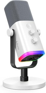 Игровой микрофон FIFINE XLR/USB для потокового вещания подкастов, микрофон для ПК