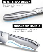 Набор японских блочных ножей с подставкой KnifeSaga — изображение 4