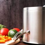 Индукционная кастрюля 6.6л HOMI CHEF, полированная кастрюля с крышкой — изображение 3