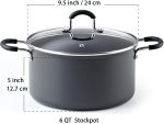 Кастрюля с крышкой профессиональная 5.7л Cook, Кастрюля для духовки — изображение 2