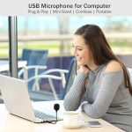 Мини-микрофон USB для ноутбука и настольного компьютера CG — изображение 6
