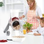 Терка кухонная с ручным приводом Ourokhome, измельчитель продуктов — изображение 3