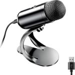 Настольный микрофон для подкастов LIANGSTAR, USB-микрофон для компьютера