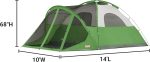 Палатка Coleman 6-ти местная, Палатка с комнатой-экраном и тентом — изображение 5