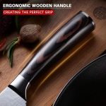 Профессиональный нож шеф-повара, профессиональный кухонный нож,  нож из нержавеющей стали — изображение 3