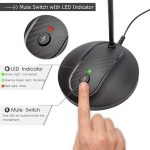 USB-микрофон JOUNIVO, микрофон для Windows и MacOS с шумоподавлением — изображение 3