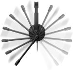Проводная USB-стереогарнитура Aluratek, наушники с микрофоном и шумоподавлением — изображение 3