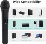 Беспроводной игровой USB-микрофон Mcbazel 2 штуки, микрофон совместимый с ПК,Xbox Series X/S, PS5, Switch OLED — изображение 3