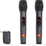 Беспроводная двухмикрофонная система JBL с двухканальным приемником