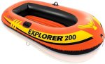 Надувная лодка INTEX Explorer, лодка 2-х местная