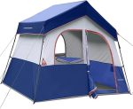 Палатка 6-ти местная HIKERGARDEN, ветрозащитная палатка для кемпинга