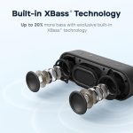 Портативна колонка Tribit Bluetooth, динамик XSound Go с громким звуком 16 Вт и более глубокими басами, 24 час — изображение 2