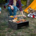 Настольный гриль для барбекю с подставкой для подогрева Onlyfire — изображение 5
