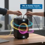 Bluetooth-колонка PHILIPS с басами и аккумулятором на 14 часов, колонка караоке — изображение 6