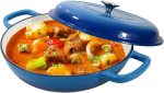 Эмалированная чугунная сковорода 3.5л COOKWIN