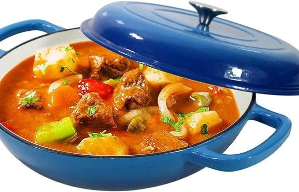 Эмалированная чугунная сковорода 3.5л COOKWIN