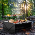 Настольный гриль для барбекю с подставкой для подогрева Onlyfire — изображение 6