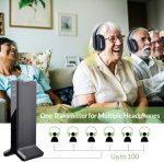 Беспроводные наушники Avantree HT280 для просмотра ТВ с док-станцией для зарядки — изображение 4